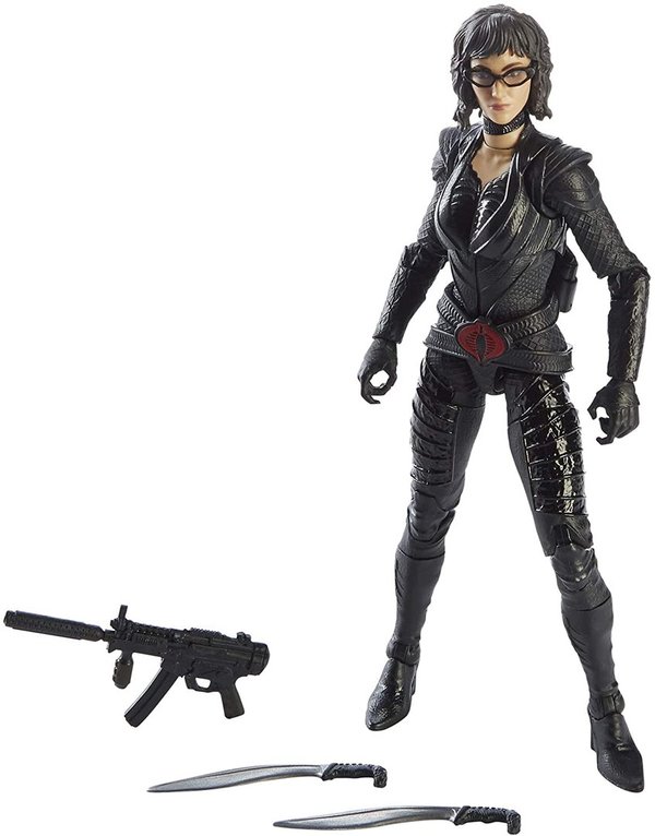 G.I. JOE Classified Series Snake Eyes Origins Baroness Figur zum Sammeln, 15 cm
