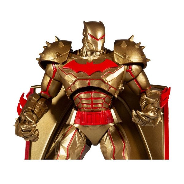 DC Multiverse Actionfigur Batman Hellbat Suit (Gold Edition) 18 cm