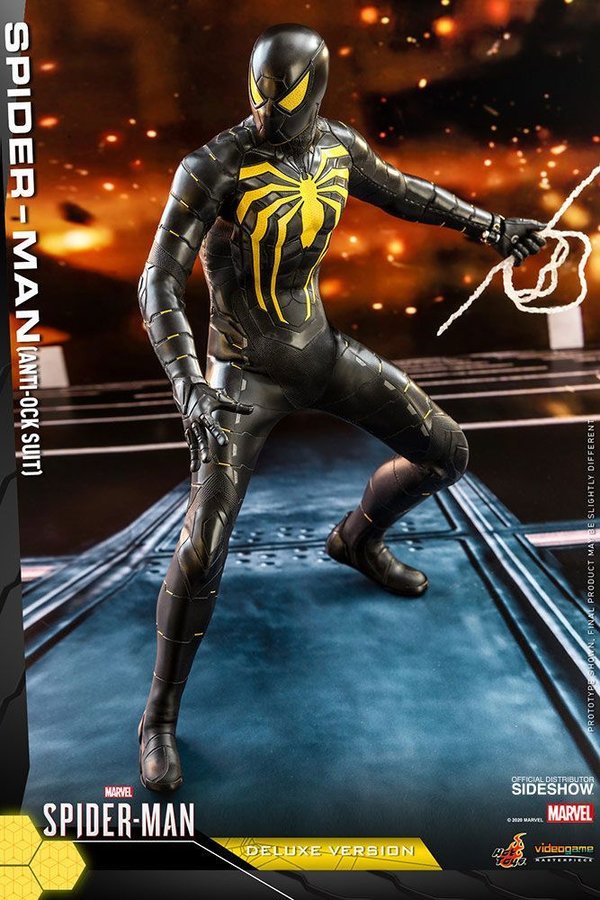 Marvel's Spider-Man Video Game Masterpiece Actionfigur 1/6 Spider-Man (Anti-Ock Suit) Deluxe 30 cm
