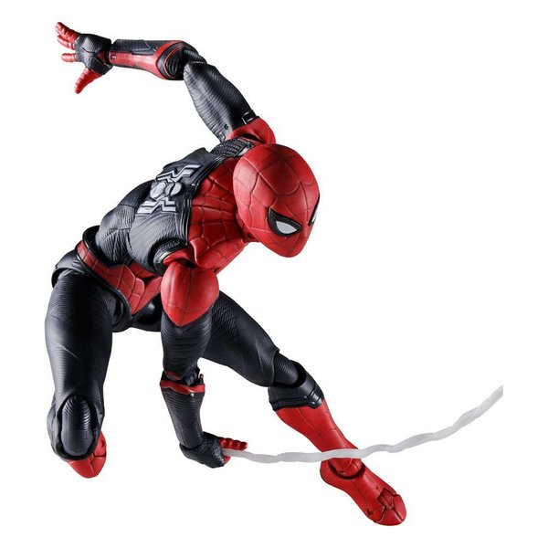 Spider-Man: No Way Home S.H. Figuarts Actionfigur Spider-Man Upgraded Suit (Special Set) 15 cm