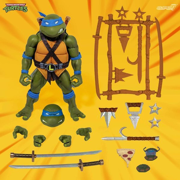 Teenage Mutant Ninja Turtles Ultimates Actionfigur Leonardo 18 cm