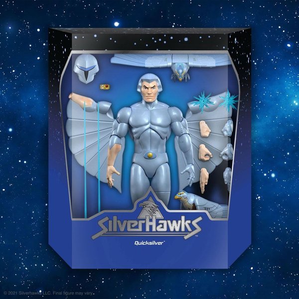 SilverHawks Ultimates Actionfigur Quicksilver 18 cm
