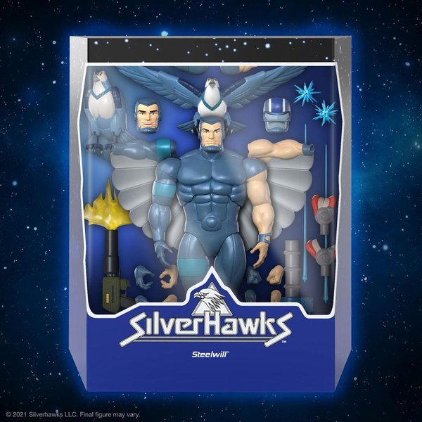 SilverHawks Ultimates Actionfigur Steelwill 18 cm