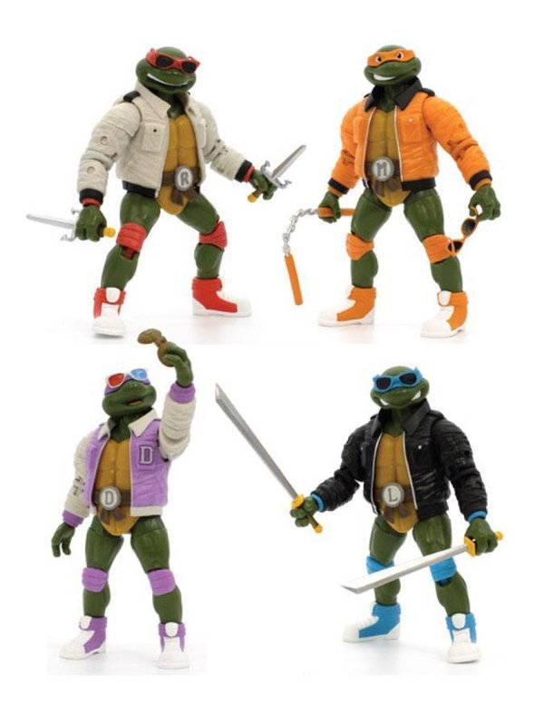 Teenage Mutant Ninja Turtles BST AXN Actionfiguren 13 cm Street Gang Sortiment #4 Exclusive (4)