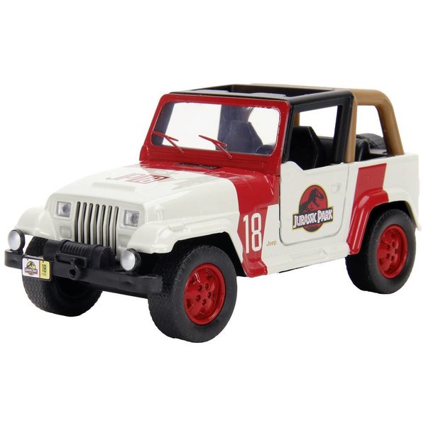 Jurassic World Diecast Modell 1/32 Jeep Wrangler
