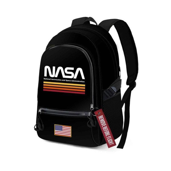 NASA Rucksack Black